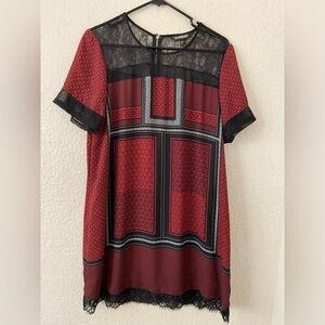 EXPRESS Size L Lace Shift Dress